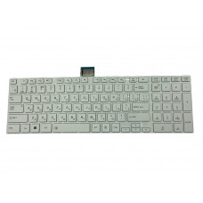 Клавиатура ддля ноутбука Toshiba Satellite (L850, L870) White, (White Frame) RU