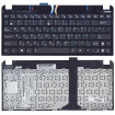 Клавиатура для ноутбука Asus Eee PC 1011, 1015, 1016, 1018, 1025, X101 Black, (Black Frame) RU 013382