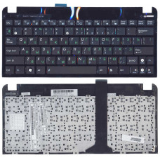 Клавиатура для ноутбука Asus Eee PC 1011, 1015, 1016, 1018, 1025, X101 Black, (Black Frame) RU 013382