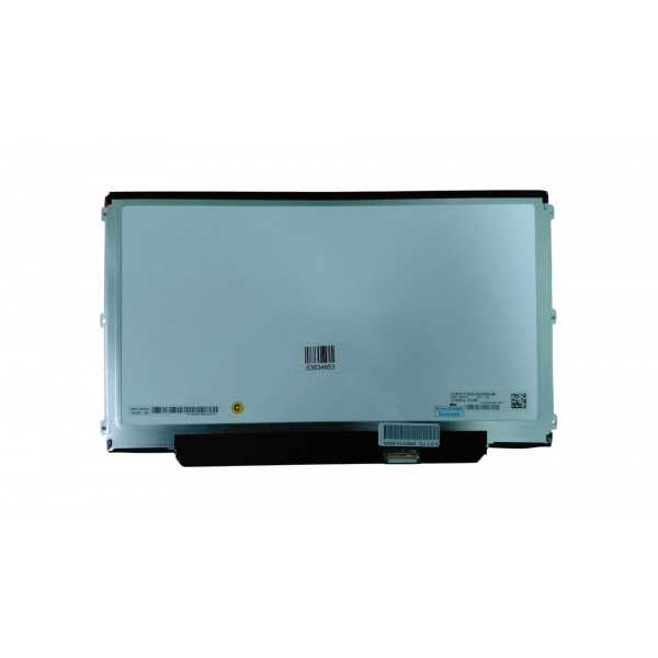 Матрица для ноутбука 12,5", Slim (тонкая), 30 pin (снизу справа), 1366x768, Светодиодная (LED), крепления справа/слева, матовая, LG-Philips (LG), LP125WH2(TP)(M1) 017027