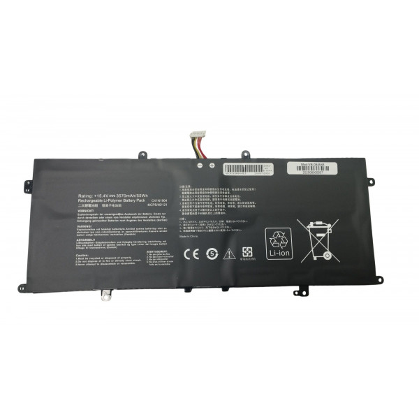Аккумуляторная батарея для ноутбука Asus C41N1904 Zenbook 14 UM425IA 15.4V Black 3570mAh OEM