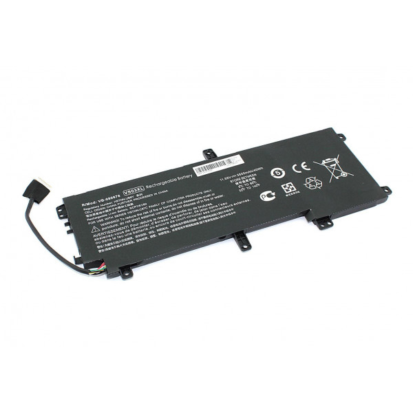 Аккумуляторная батарея для ноутбука HP VS03XL Envy 15-AS 11.55V Black 3500mAh OEM 080876