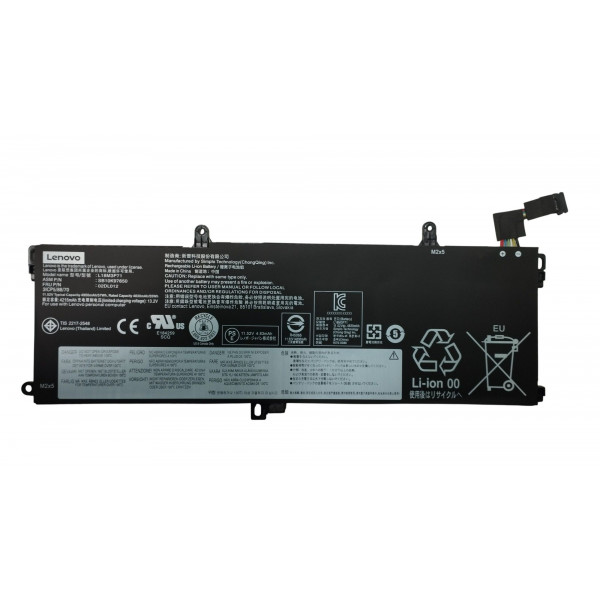 Аккумуляторная батарея для ноутбука Lenovo L18M3P71 ThinkPad 15 11.52V Black 4950mAh OEM