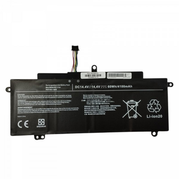Аккумуляторная батарея для ноутбука Toshiba Tecra Z40 PA5149U-1BRS 14.4V 4100mAh OEM черная 065019
