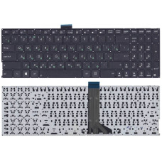 Клавиатура для ноутбука Asus (X555L) Black, (No Frame), RU