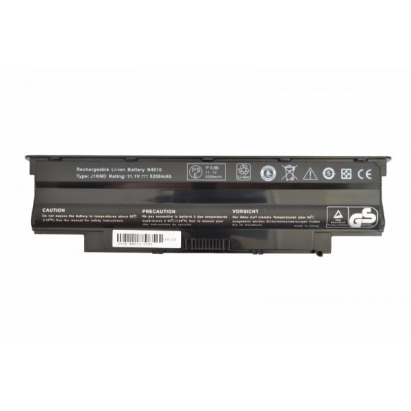 Аккумуляторная батарея для ноутбука Dell J1KND Inspiron N5110 11.1V Black 5200mAh OEM