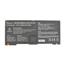 Аккумуляторная батарея для ноутбука HP Compaq HSTNN-DB0H ProBook 5330M 14.8V Black 2800mAh OEM