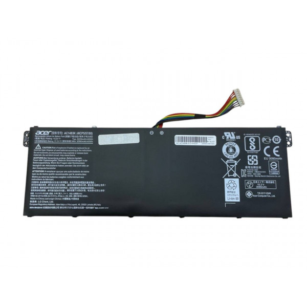 Аккумуляторная батарея для ноутбука Acer AC14B3K Chromebook CB3-531 15.2V Black 3220mAh Orig