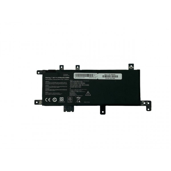 Аккумуляторная батарея для ноутбука Asus C21N1634 X542U 7.4V Black 4700mAh OEM