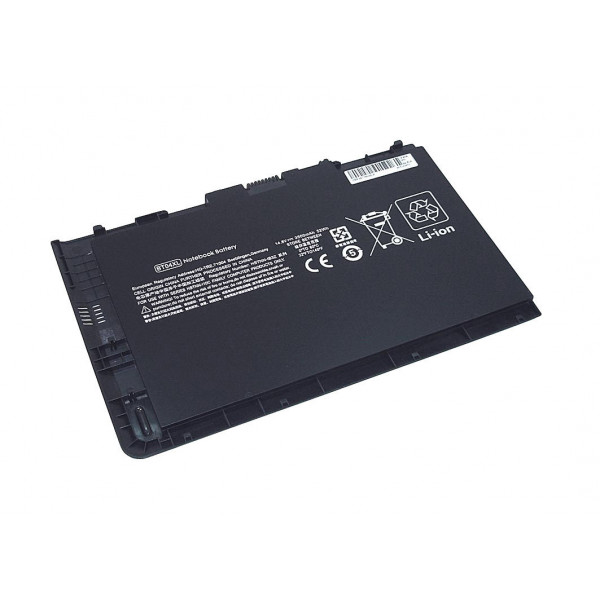 Аккумуляторная батарея для ноутбука HP BT04XL EliteBook Folio 9470m 14.8V Black 3500mAh OEM 064941