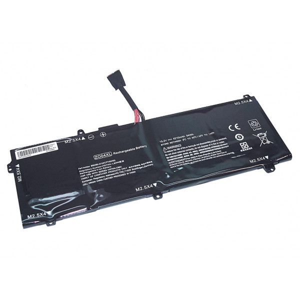 Аккумуляторная батарея для ноутбука HP ZO04 Zbook Studio G3 15.2V Black 4210mAh OEM 064965