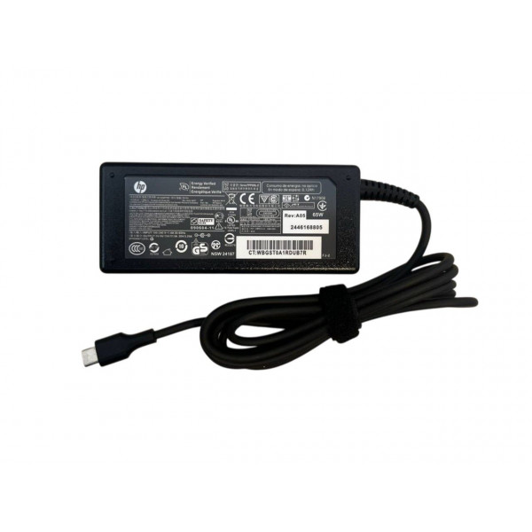 Блок питания для ноутбука HP 65W 20V 3.25A Type-C 3PN48AA OEM 084657