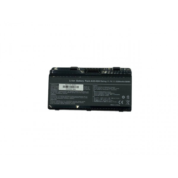 Аккумуляторная батарея для ноутбука Hasee A32-H24 Elegance A300 11.1V Black 5200mAh OEM