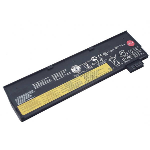 Аккумуляторная батарея для ноутбука Lenovo 01AV427 ThinkPad T470 10.8V Black 6600mAh 065171