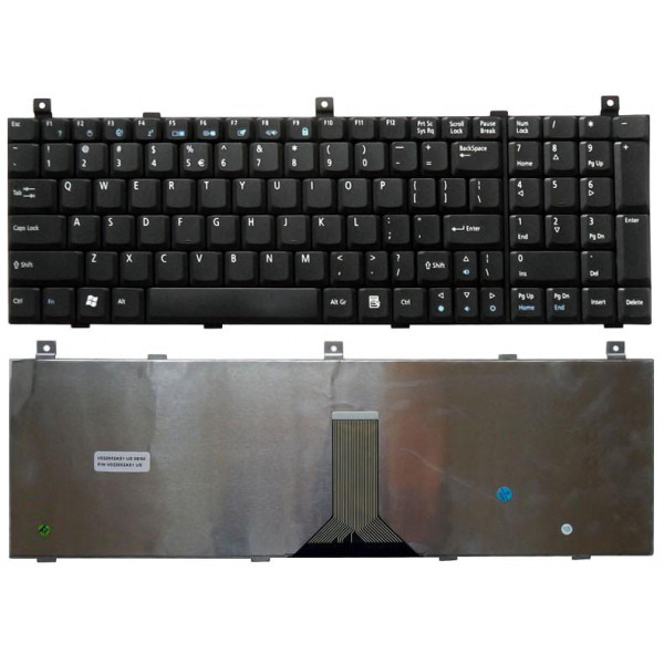 Клавиатура для ноутбука Acer Aspire (1800, 1801, 1802, 1804, 9500, 9502, 9503, 9504) Black, RU