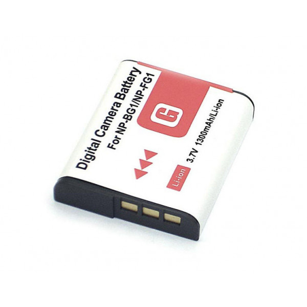 Аккумуляторная батарея для фотоаппарата Sony (NP-BG1) Cyber-shot 3.7V 1300mAh Li-ion