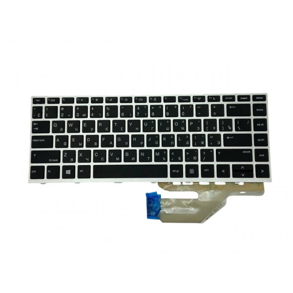 Клавиатура для HP ProBook (430 G5) Black, (Black Frame), RU