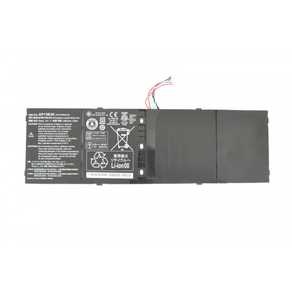 Аккумуляторная батарея для ноутбука Acer AP13B3K Aspire V7-482 15V Black 3560mAh Orig