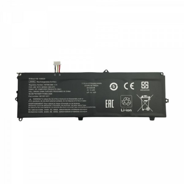Аккумуляторная батарея для ноутбука HP Elite X2 1012 G2 Series JI04XL 7.7V 5700mAh