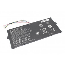 Аккумуляторная батарея для ноутбука Acer AP16L5J SF514-52T 7.4V Black 4350mAh OEM