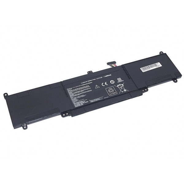 Аккумуляторная батарея для ноутбука Asus C31N1339 ZenBook UX303 11.31V Black 4400mAh OEM