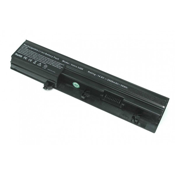 Аккумуляторная батарея для ноутбука Dell 50TKN Vostro 3300 14.8V Black 2600mAh OEM