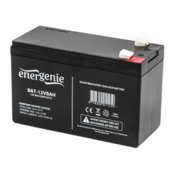 Акумуляторна батарея EnerGenie 12V, 8.0Ah
