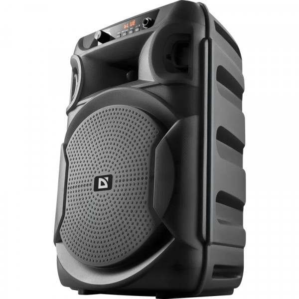 Акустична система 1.0 Boomer 12, 15Вт, Bluetooth/FM/USB/LED/AUX чорна