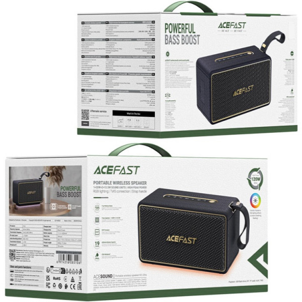 Акустична система Acefast K3 Ultra Black