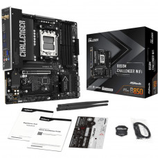 ASRock B850M CHALLENGER WIFI (AM5/B850, 4*DDR5, 2xPCIex16, HDMI/DP, 4xSATAІІІ,2xM.2, 2.5GLan, mATX)