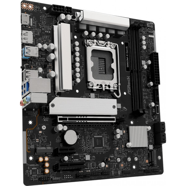 AsRock B860M-X GEN5 (1851/B860, 2*DDR5, PCIex16, HDMI/DP, 4xSATA, 2xM.2, 2.5Glan, 7.1ch, mATX)