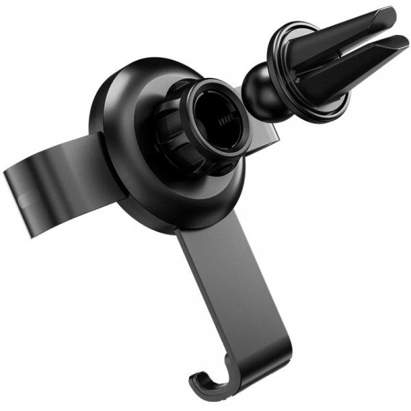 Автомобільне кріплення для смартфона 4.7-7.2" Car Phone Mount With Duckbill Clip Black Vention