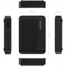 ДБЖ Marsriva DC UPS для роутерів KP5 Max 4xDC+USB+USB-C+PoE OUT, 5V/9V/12V/24V 18W 20000mAh LiFePO4