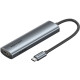 Док-станція USB3.0 Type-C -> HDMI 4K30Hz /USB 3.0/USB 2.0/Type-C 2.0/ PD 100W Hub 5-in-1 Vention