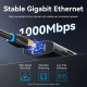 Док-станція USB3.2 Type-C -> HDMI 4K60Hz/USB 3.0/USB2.0/RJ45/SD/TF/PD 100W Hub 8-in-1 Vention