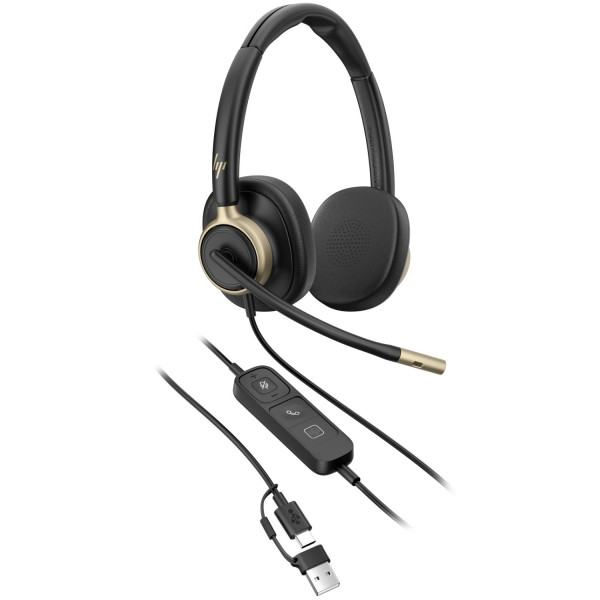 Гарнітура HP Poly Mission 825 Stereo USB-C/A