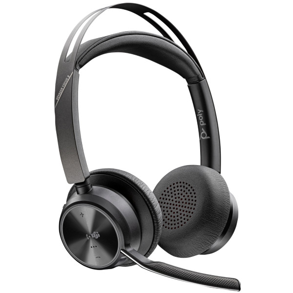 Гарнітура Poly Focus 2 - M USB-C + USB-C/A Adapter HS with Charge Stand Stereo