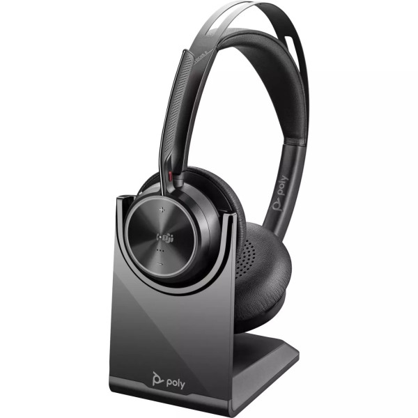 Гарнітура Poly Focus 2 - M USB-C + USB-C/A Adapter HS with Charge Stand Stereo