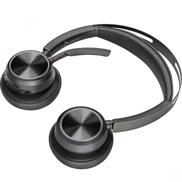 Гарнітура Poly Focus 2 - M USB-C + USB-C/A Adapter HS with Charge Stand Stereo