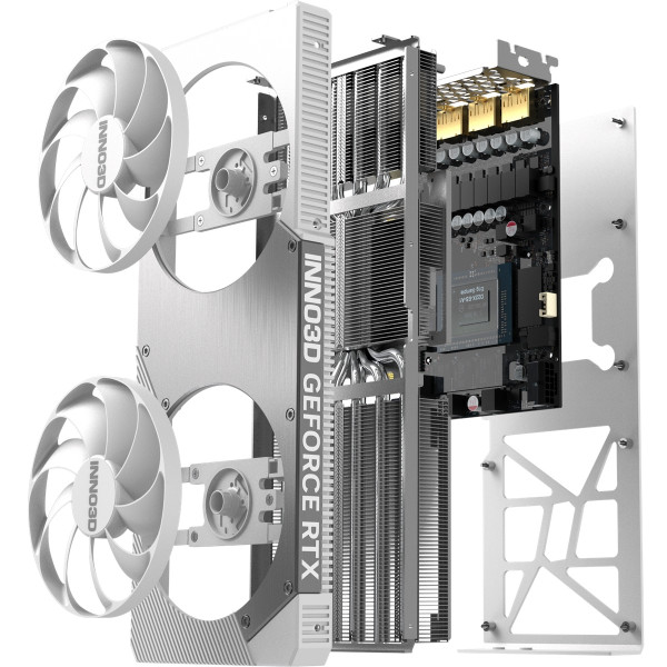 GeForce RTX5070 Inno3D TWIN X2 OC WHITE, 12GB GDDR7, 192bit, PCI Express 5.0