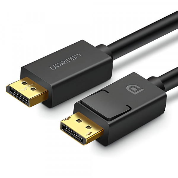 Кабель DisplayPort M - M V1.2 Cable 4K@60Hz; 2K@144Hz 2m DP102 чорний UGREEN