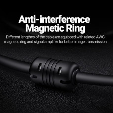 Кабель DVI-D 24M - 24M, 3.0м, 2K 60Hz, Gold-Plated, PVC Vention