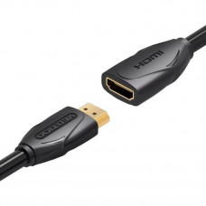 Кабель HDMI M - F (подовжувач), 1.0 м, V2.0, 4K 60Hz PVC Vention
