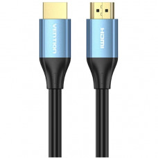Кабель HDMI M - M, 12.0м, V1.4, 4K 60Гц,PVC, Aluminum alloy Type синій Vention