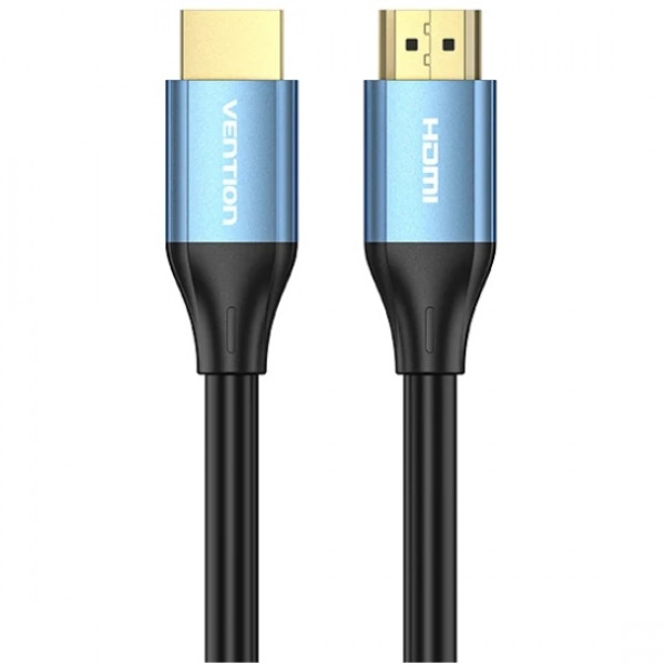Кабель HDMI M - M, 12.0м, V1.4, 4K 60Гц,PVC, Aluminum alloy Type синій Vention