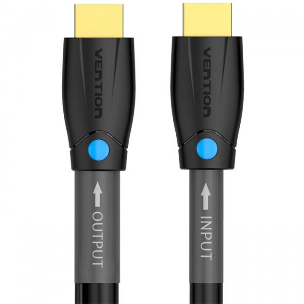 Кабель HDMI M - M, 8.0 м, V2.0, Engineering 4K 60Гц 18Gbps HD 7.1 PVC Black Vention