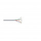 Кабель UTP Cat-5e Fibrain PVC (пометрово), сірий