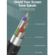 Кабель VGA 15M-15M, 1.0м, з ферритами, чорний Vention