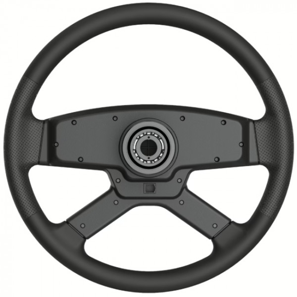Кермо MOZA Racing TSW Truck 40cм.,14 кн. RGB, чорне