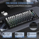 Клавіатура ігрова механічна Attack Shark X820 Ultra 81кл. RGB, Wireless, Shark Axis, Moonlight